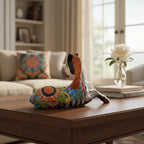 Day of the Dead Talavera Horse Planter | Hand-Painted Pottery