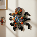 Mexican Handmade Octopus Wall Art | Hand Painted Talavera (Large)