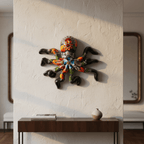 Mexican Handmade Octopus Wall Art | Hand Painted Talavera (Large)