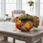 Talavera Rooster Planter | Handcrafted Colorful Mexican Ceramic Pot