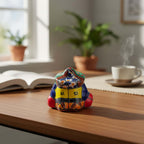Small Talavera Panchito Figurine | Colorful Mexican Sleeping Man