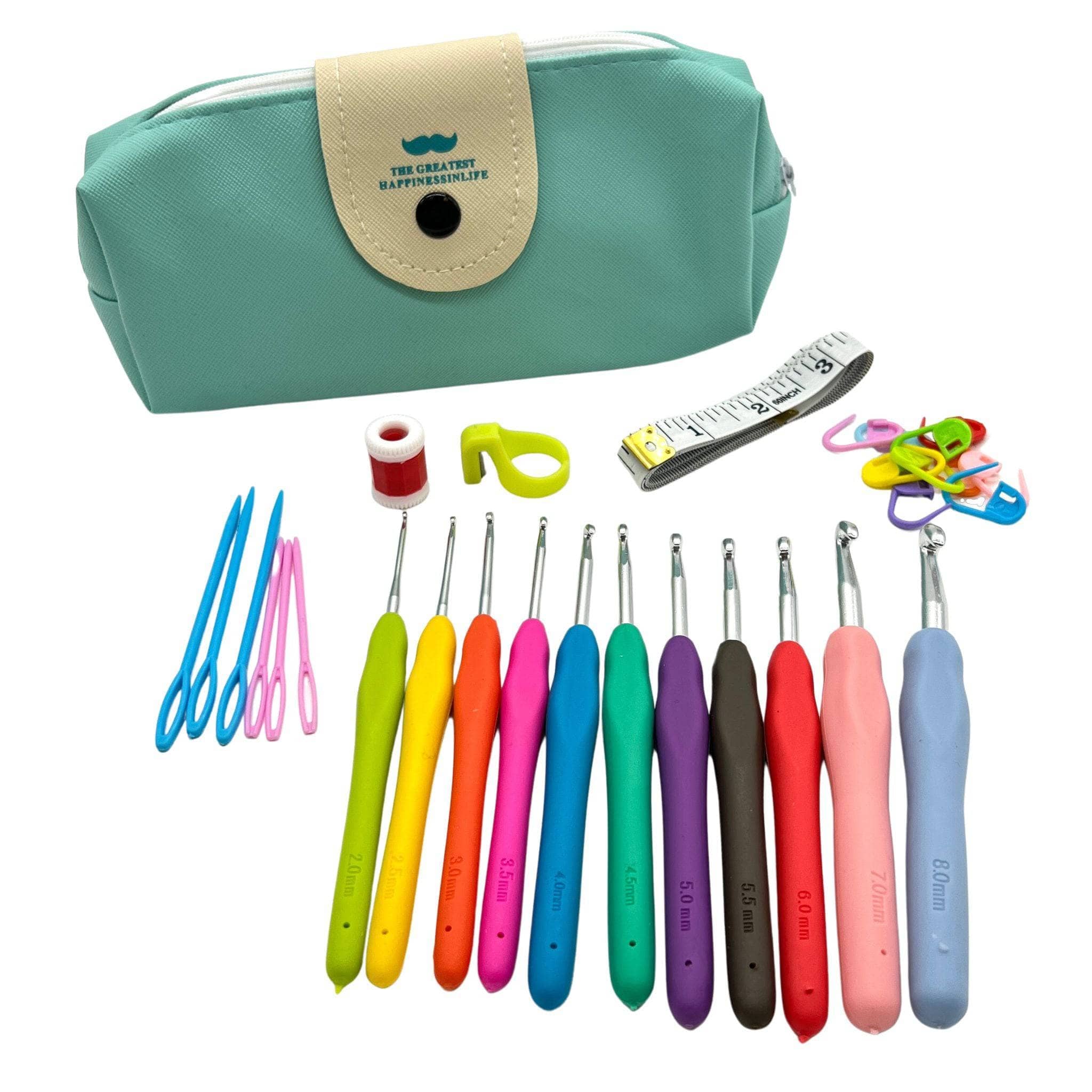 The Ultimate Crochet Hook Set Notions and Tools La Vie Bien The Ultimate Crochet Hook Set
