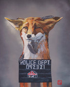 The Usual Suspects: Fox Sticker by FLYNhats