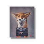 The Usual Suspects: Fox Sticker by FLYNhats