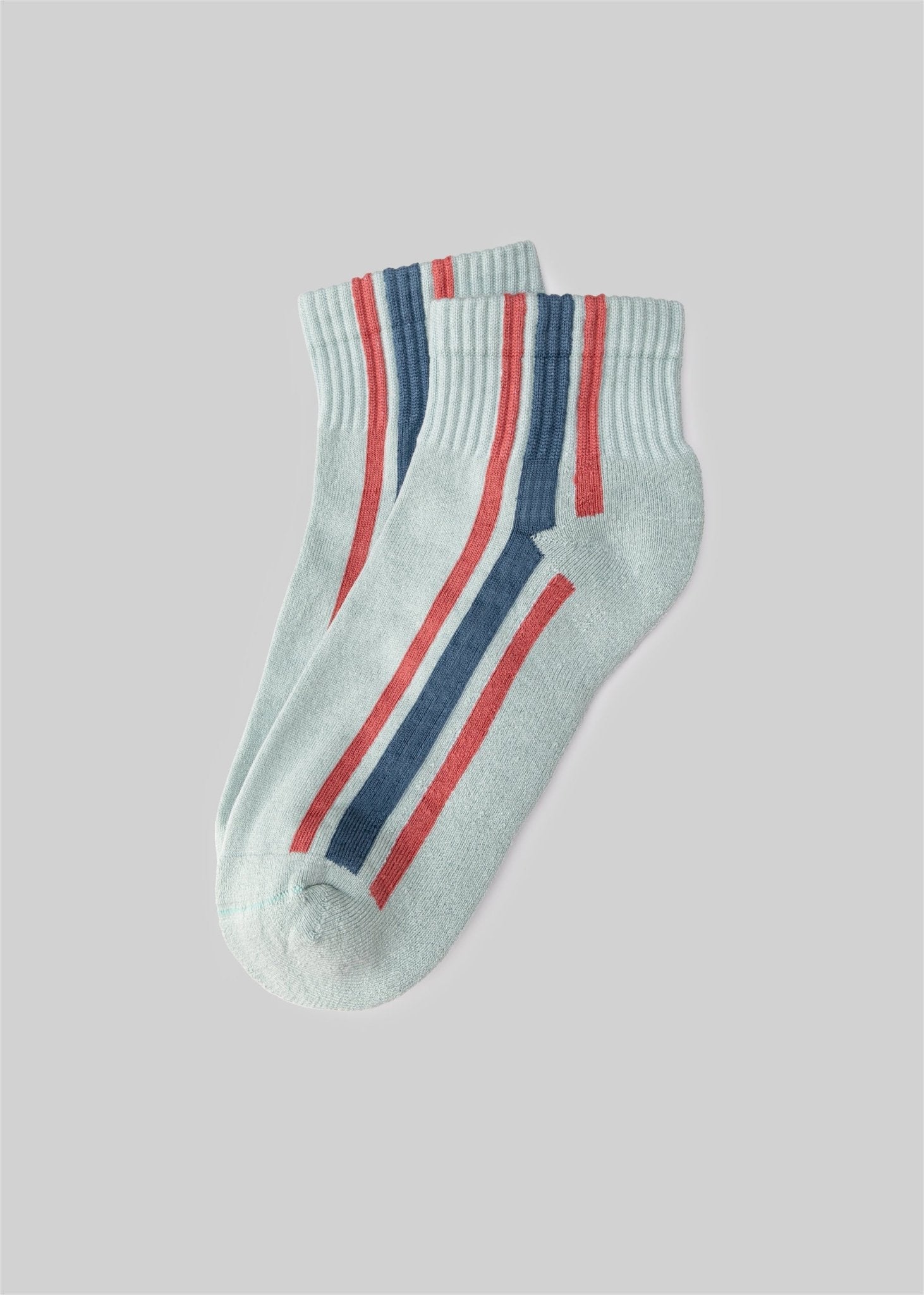 The Vertical Stripe Quarter Crew Women's La Vie Bien The Vertical Stripe Quarter Crew