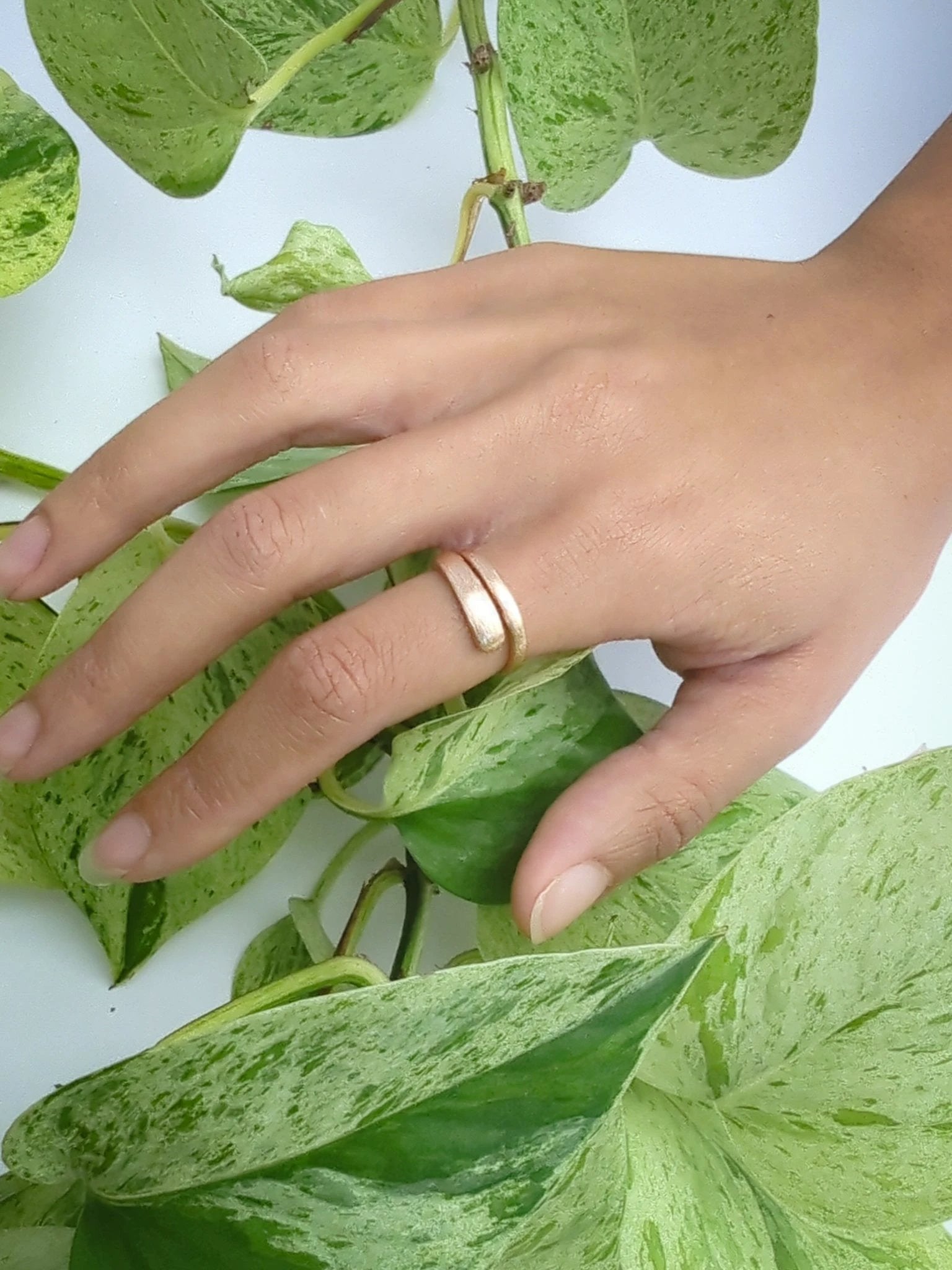 The Viper Wrap Ring by Ash & Rose