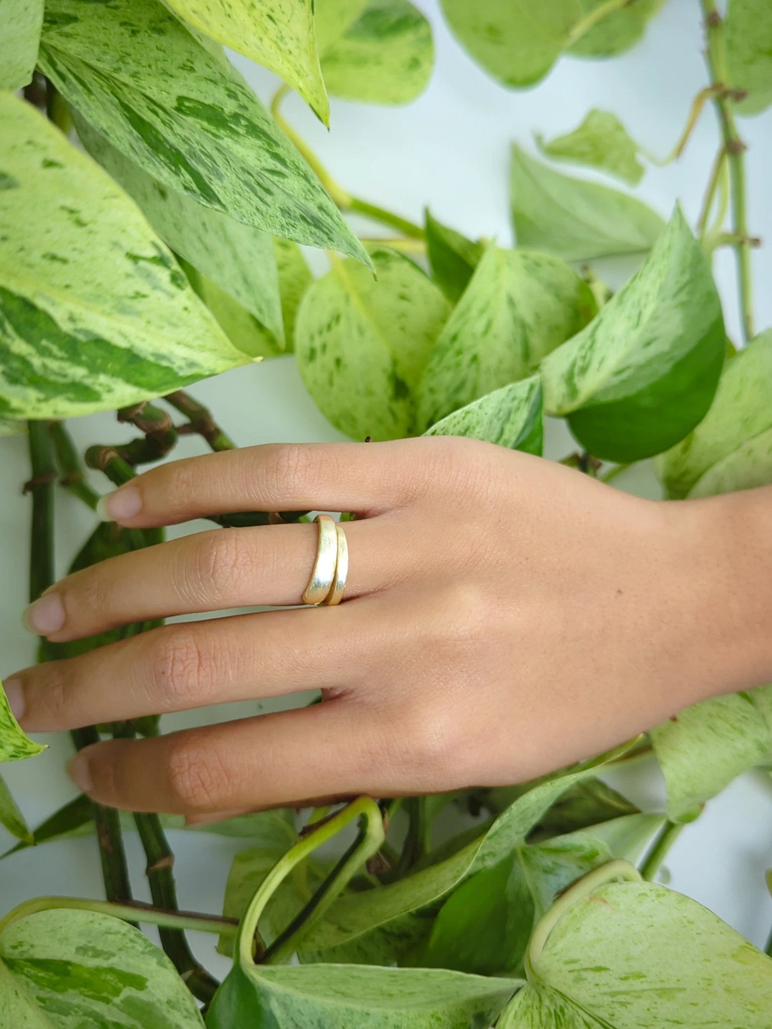 The Viper Wrap Ring by Ash & Rose
