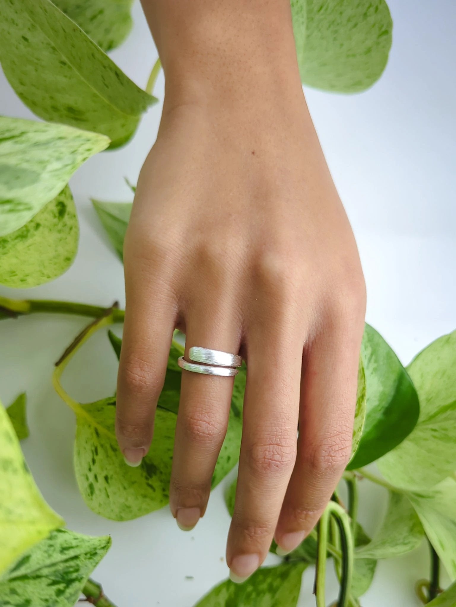 The Viper Wrap Ring by Ash & Rose