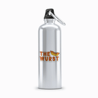 The Wurst Funny Hotdog Vinyl Sticker by Five Dot Post
