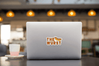 The Wurst Funny Hotdog Vinyl Sticker by Five Dot Post