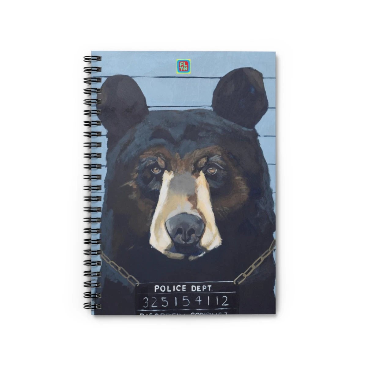 The Usual Suspects Bear Notebook by FLYNhats