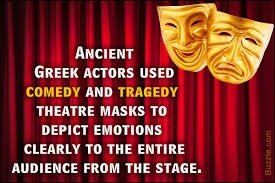 Theater Mask Necklace Pendant La Vie Bien Theater Mask Necklace