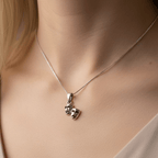 Theater Mask Necklace Pendant La Vie Bien Theater Mask Necklace
