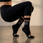 These Are My Pride Socks | LGBTQ+ Rainbow and Black | Gift for Her Him They Socks La Vie Bien These Are My Pride Socks | LGBTQ+ Rainbow and Black | Gift for Her Him They