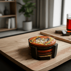 Custom Talavera Coaster | Hand-Painted Mexican Tile Drink Pads