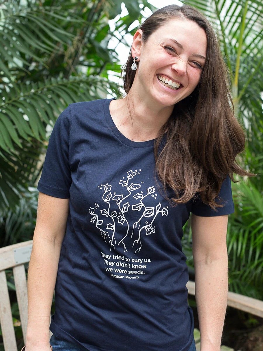 Planting Seeds Tee by Fair Anita