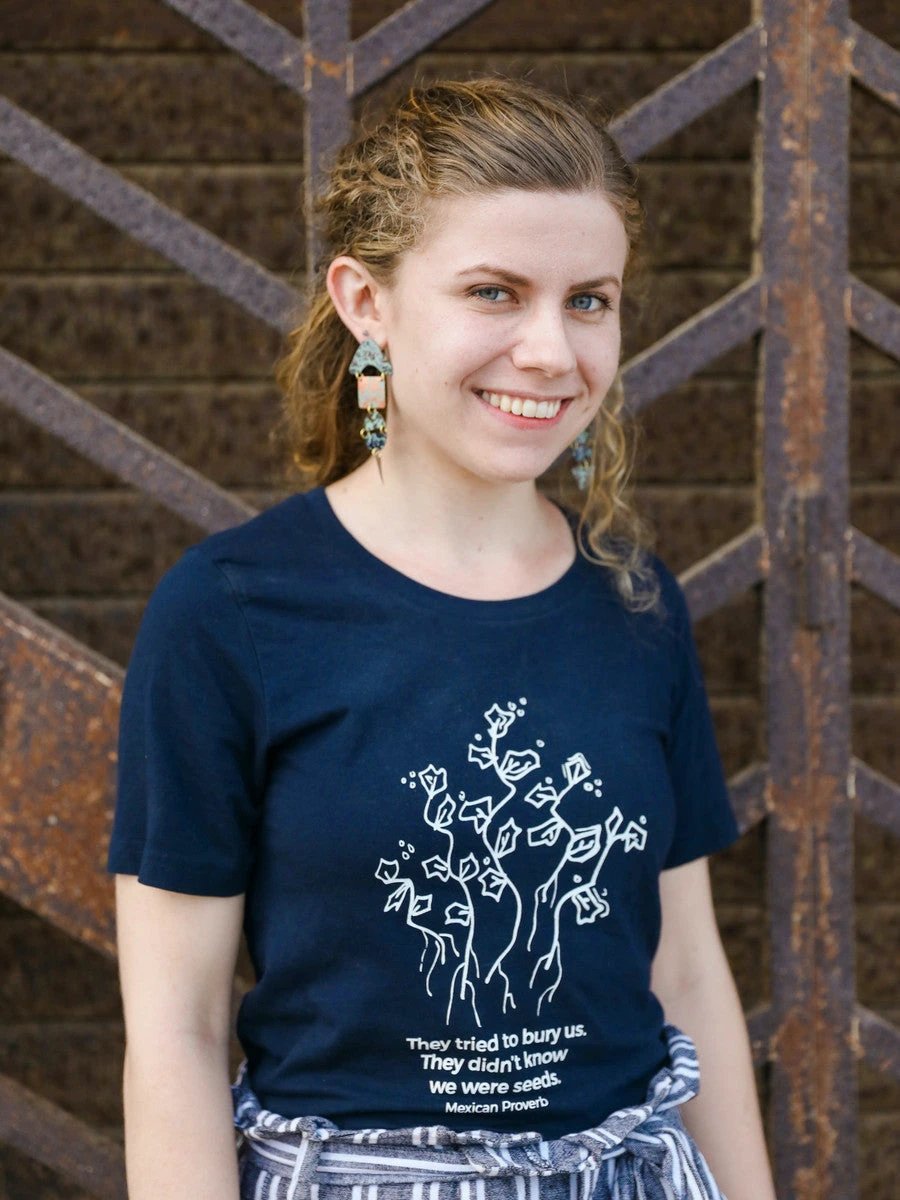 Planting Seeds Tee by Fair Anita