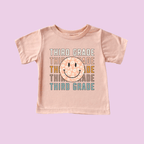Third Grade tshirt, youth sizes, back to school collection by Benny and Ray Apparel