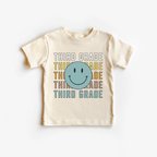 Third Grade tshirt, youth sizes, back to school collection by Benny and Ray Apparel