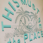 This Must Be The Place Canvas Flag Flags La Vie Bien This Must Be The Place Canvas Flag