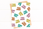 This Sucks Get Well Card by Five Dot Post