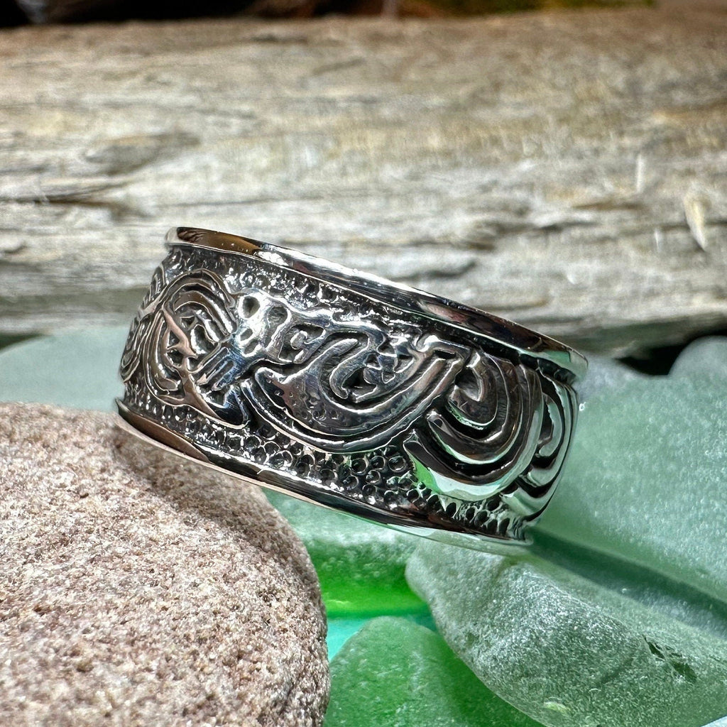 Thorvald Celtic Dragon Ring La Vie Bien Thorvald Celtic Dragon Ring
