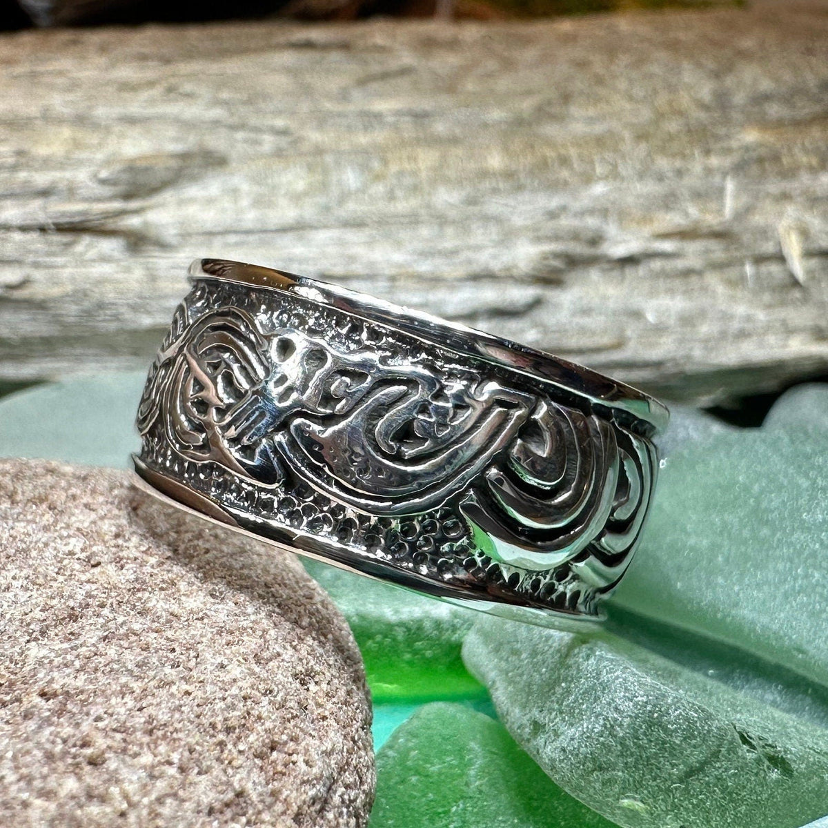 Thorvald Celtic Dragon Ring La Vie Bien Thorvald Celtic Dragon Ring