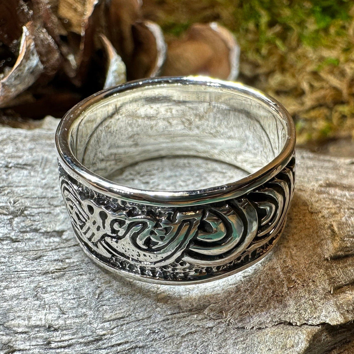 Thorvald Celtic Dragon Ring La Vie Bien Thorvald Celtic Dragon Ring