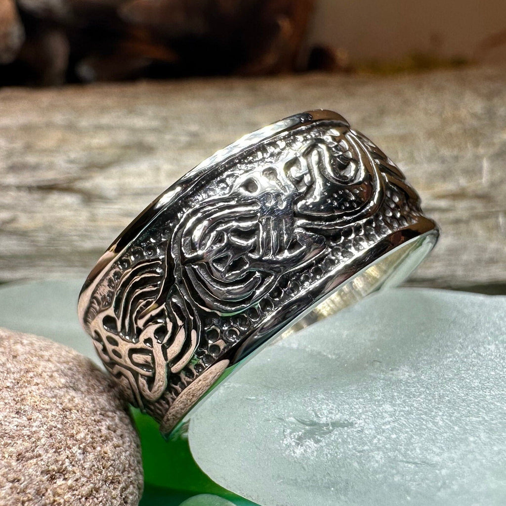 Thorvald Celtic Dragon Ring La Vie Bien Thorvald Celtic Dragon Ring
