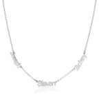 Three Name Necklace La Vie Bien Three Name Necklace