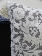 Throw Pillow with Tassels 20" x 20" Insert Included by Vibhsa