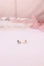 Tiara Flat Back Stud by Rose & Clay