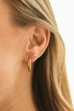 Tiara Flat Back Stud by Rose & Clay