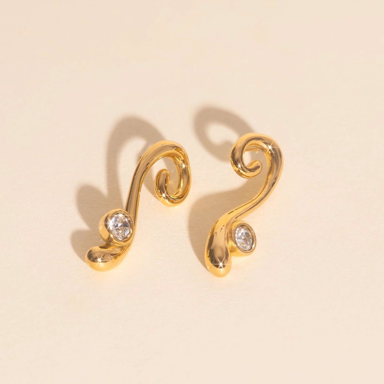 Tide Twinkle Stud Earrings by Oh Clementine