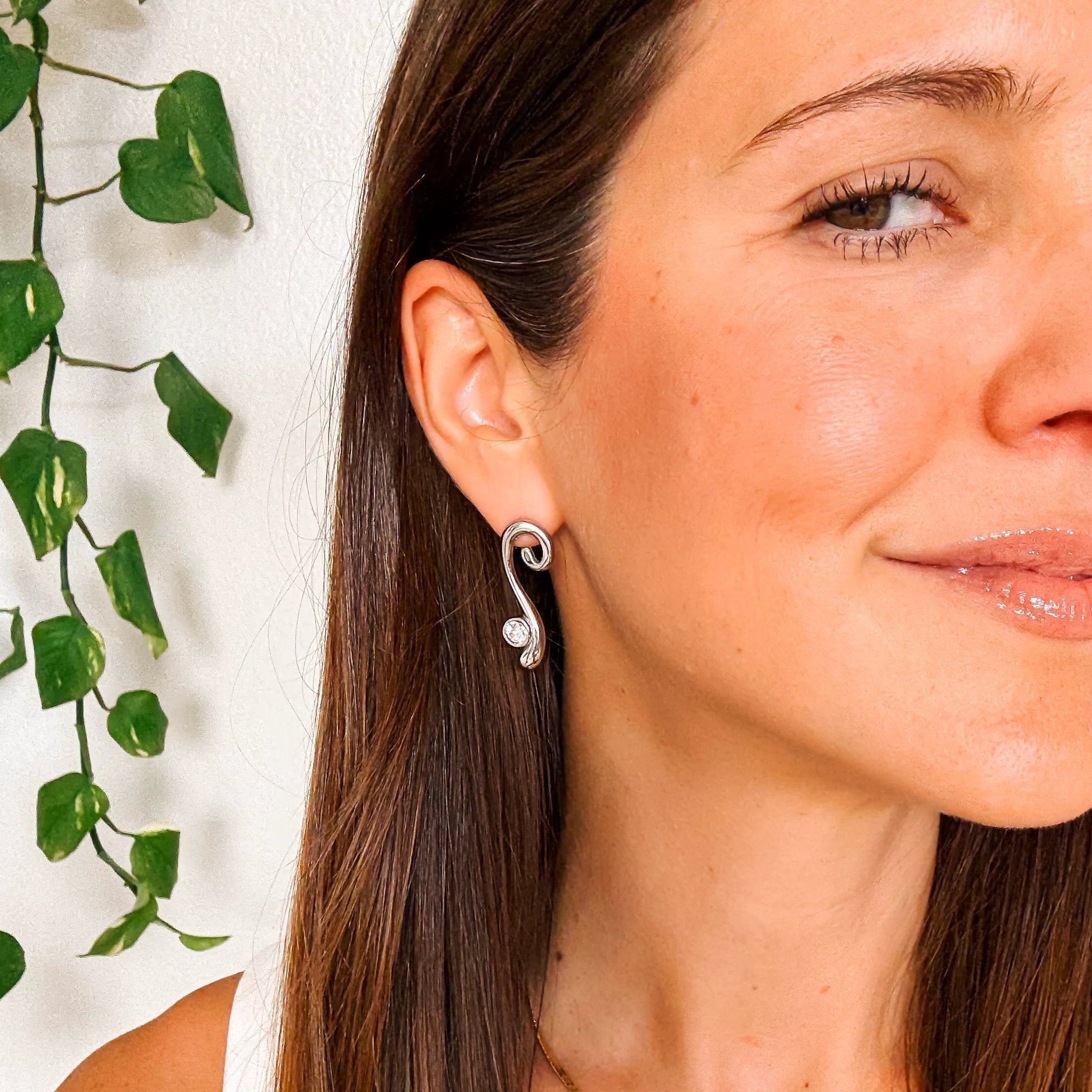 Tide Twinkle Stud Earrings by Oh Clementine