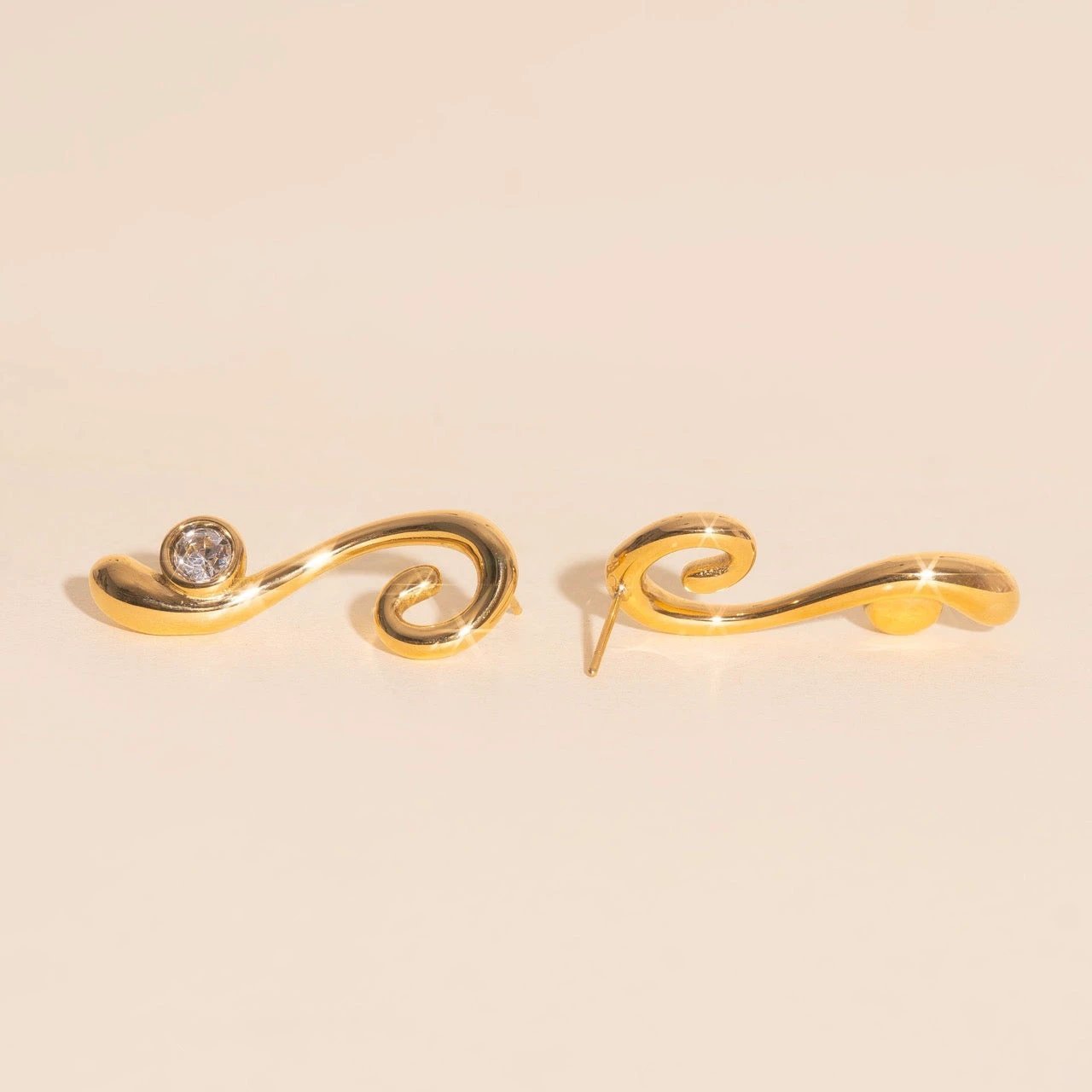 Tide Twinkle Stud Earrings by Oh Clementine