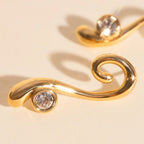 Tide Twinkle Stud Earrings by Oh Clementine