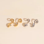 Tide Twinkle Stud Earrings by Oh Clementine