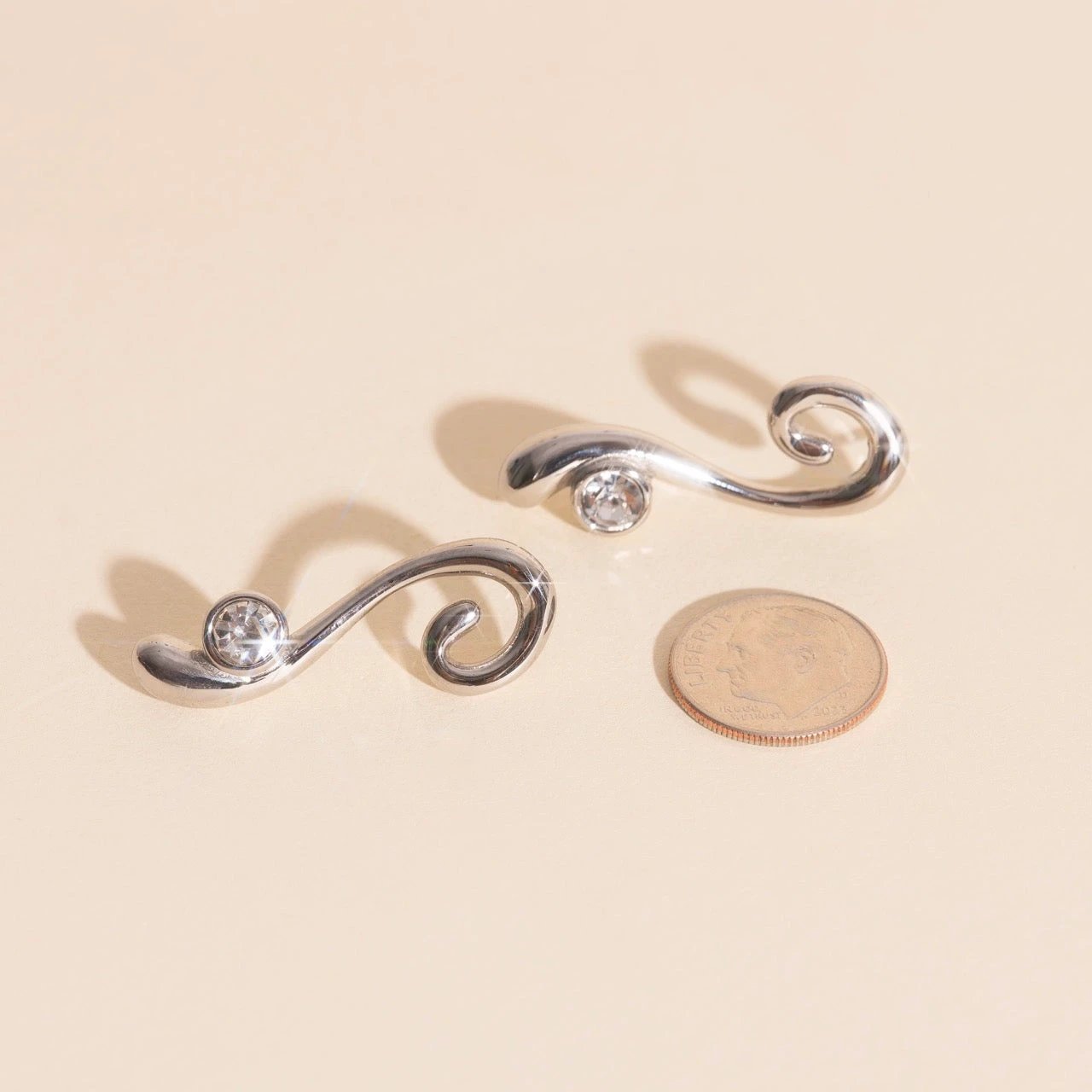 Tide Twinkle Stud Earrings by Oh Clementine