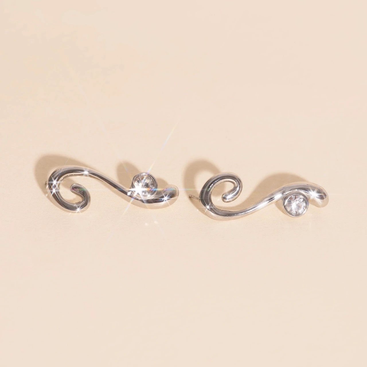 Tide Twinkle Stud Earrings by Oh Clementine