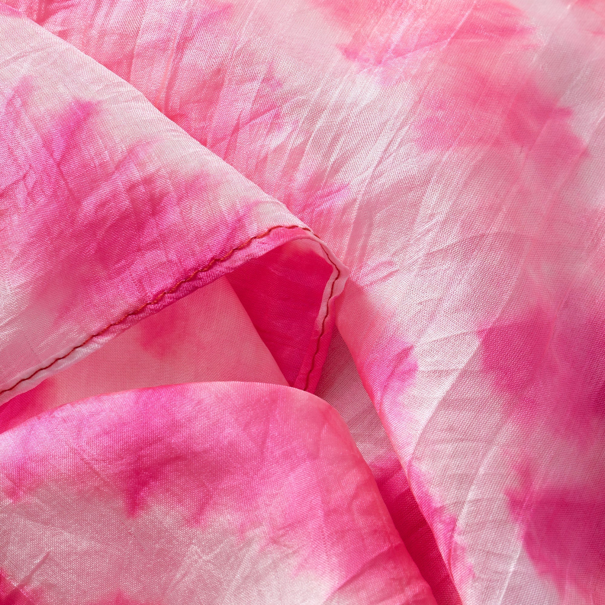 Tie-Dye Stripe Silk Scarf Scarves & Bandanas La Vie Bien Tie-Dye Stripe Silk Scarf