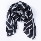 Tie-Dye Stripe Silk Scarf Scarves & Bandanas La Vie Bien Tie-Dye Stripe Silk Scarf