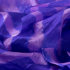 Tie-Dye Stripe Silk Scarf Scarves & Bandanas La Vie Bien Tie-Dye Stripe Silk Scarf