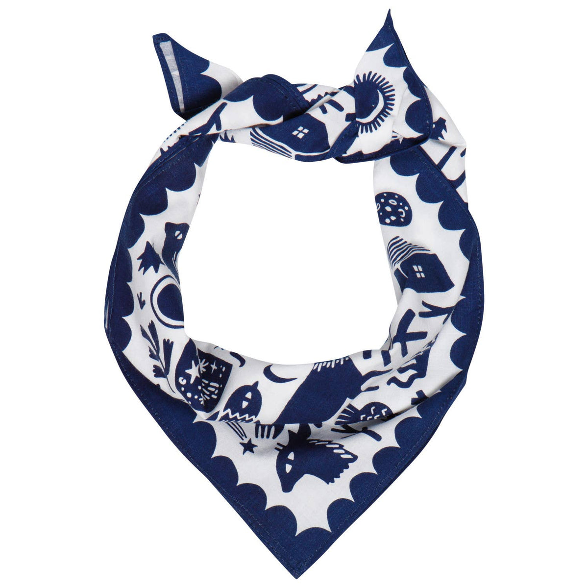 Timber Recycled Cotton Bandana Bandanas & Headties La Vie Bien Timber Recycled Cotton Bandana