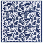 Timber Recycled Cotton Bandana | Scarf Handkerchief Neckerchief | 21" x 21" by The Bullish Store