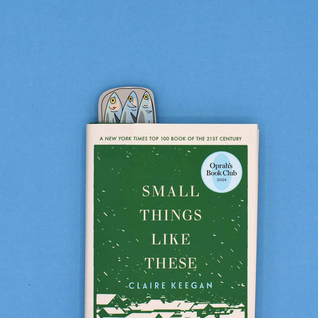 Tinned Fish Bookmark (it's die cut!) by Tia Chucha's Centro Cultural & Bookstore