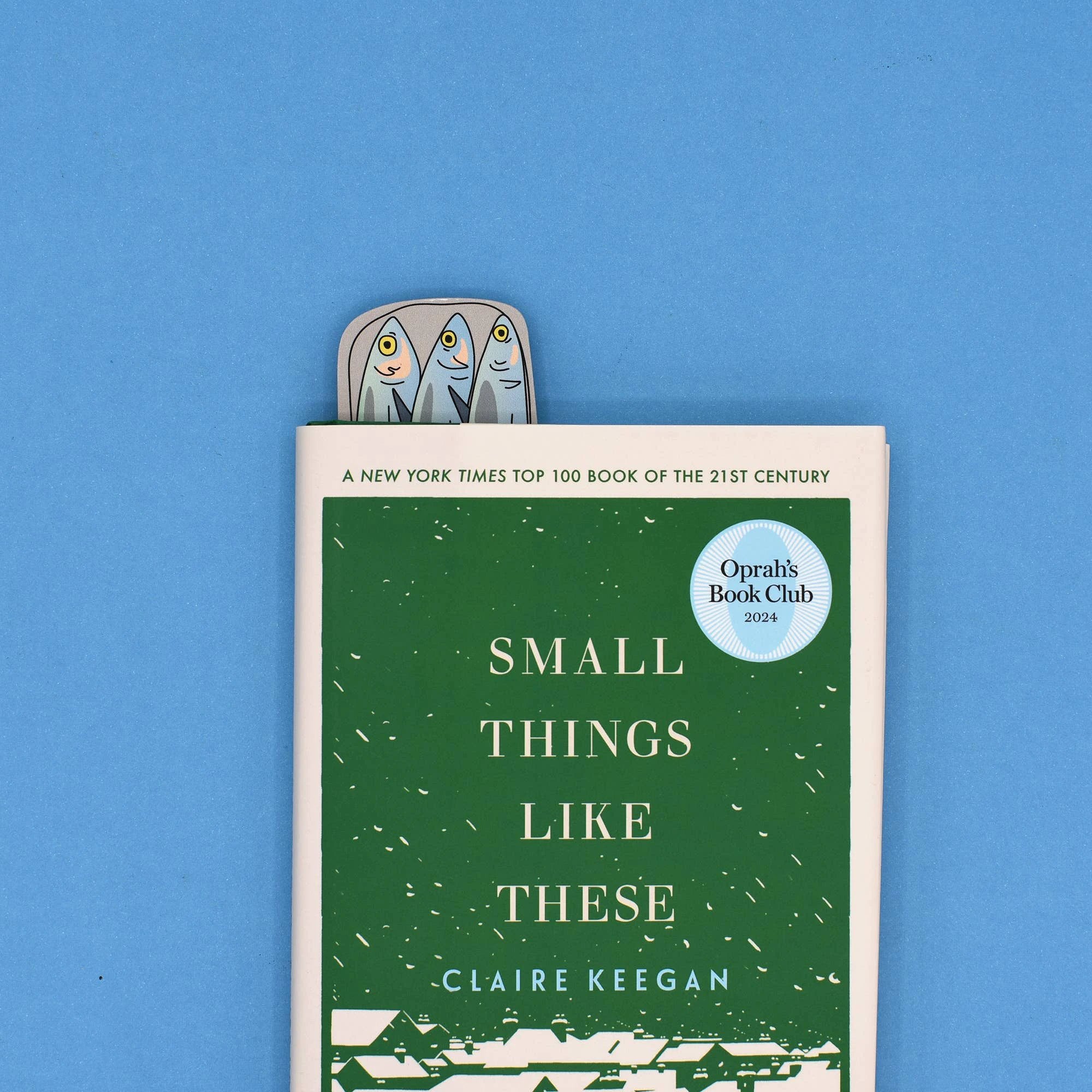 Tinned Fish Bookmark (it's die cut!) by Tia Chucha's Centro Cultural & Bookstore