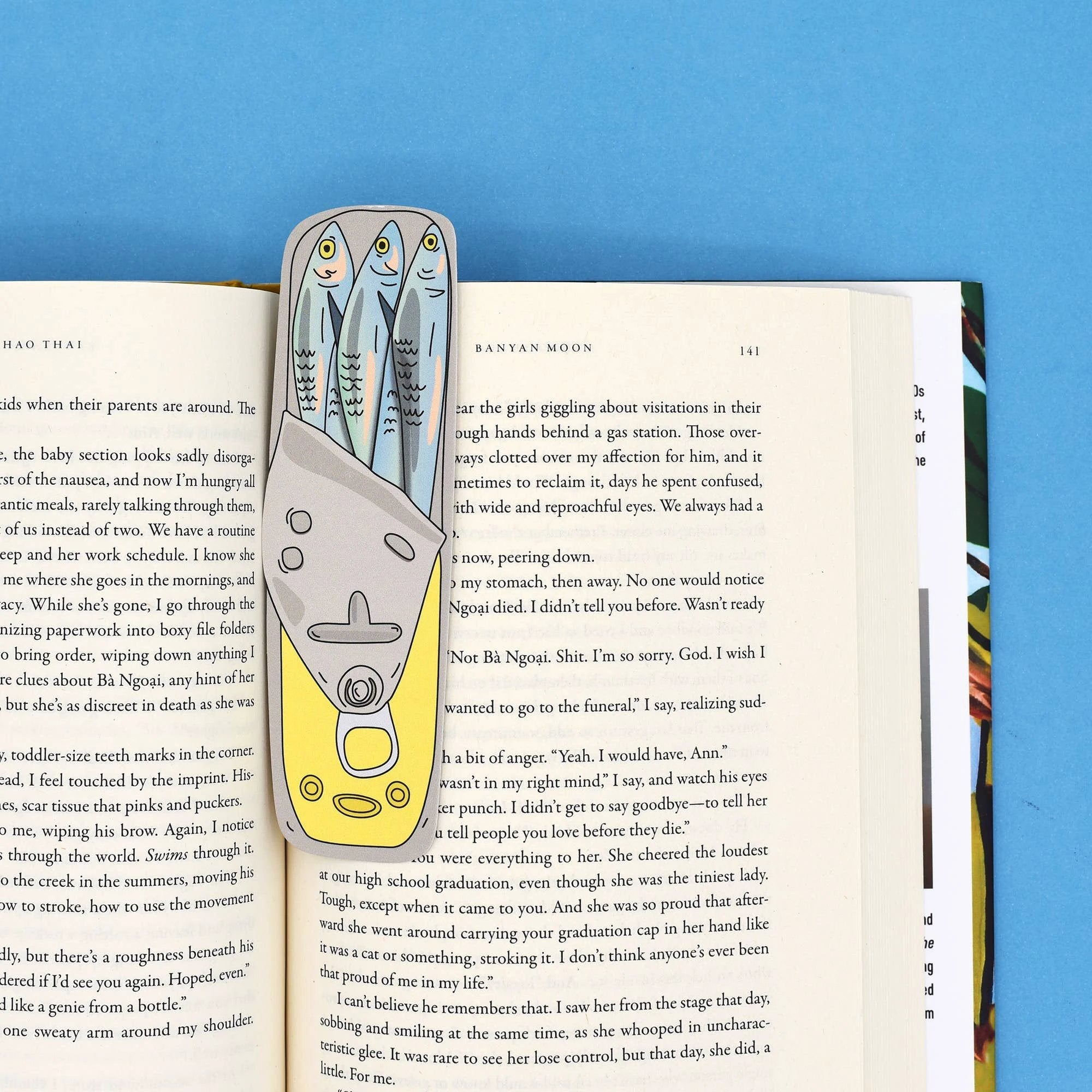 Tinned Fish Bookmark (it's die cut!) by Tia Chucha's Centro Cultural & Bookstore