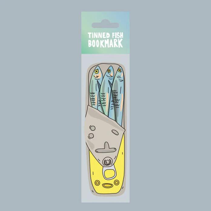 Tinned Fish Bookmark (it's die cut!) by Tia Chucha's Centro Cultural & Bookstore