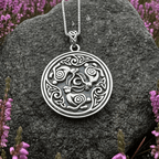 Tinner's Triple Rabbit Necklace Pendant La Vie Bien Tinner's Triple Rabbit Necklace